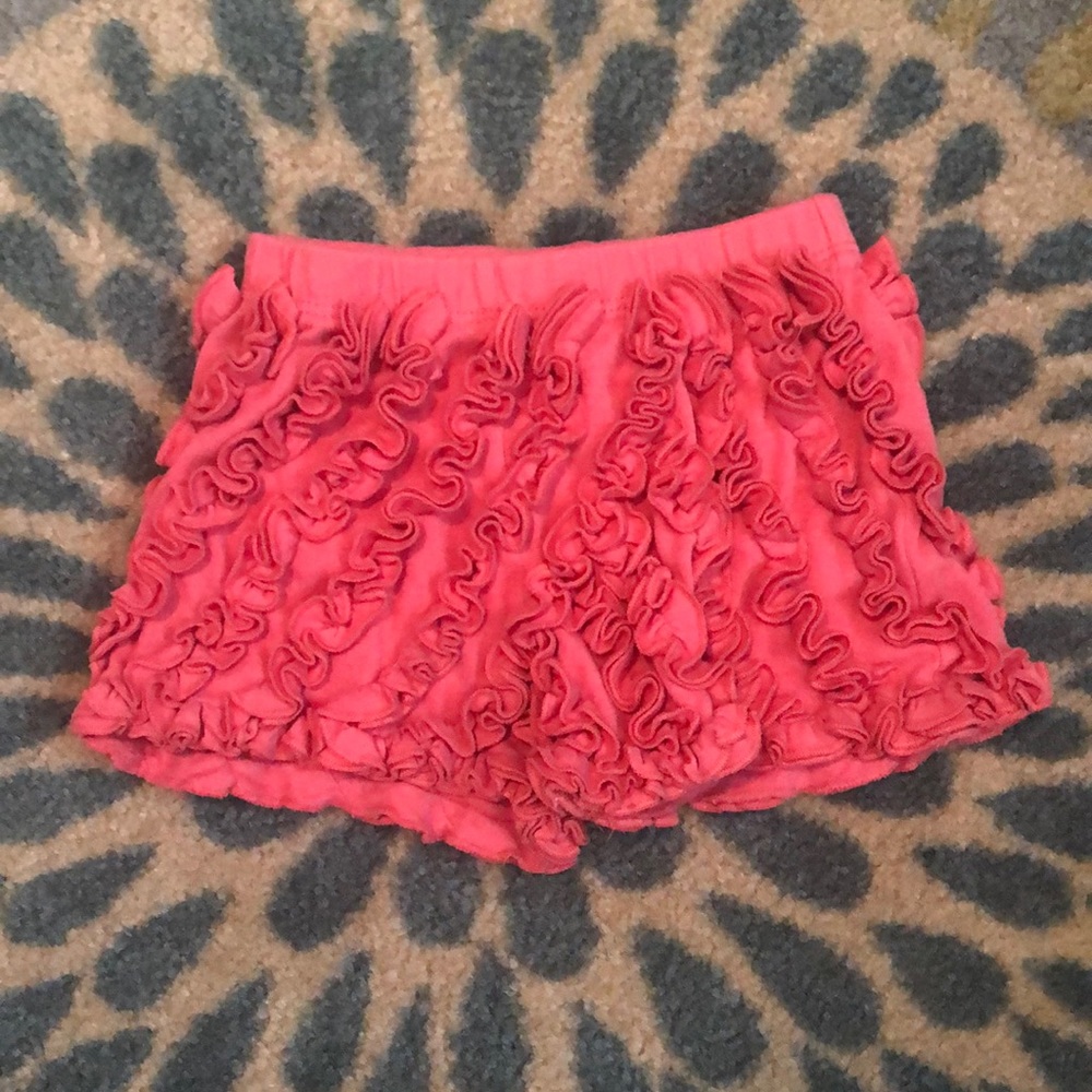 🍋Lemon Loves Lime Girls Ruffle Shorts sz. 3T🍋
